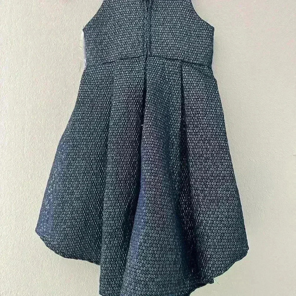 Rare Editions Big Girls Plus Embellished-Neck Jacquard Dress Sz. 4t - Picture 4 of 6